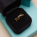 Tiffany Knot Ring Pink Gold