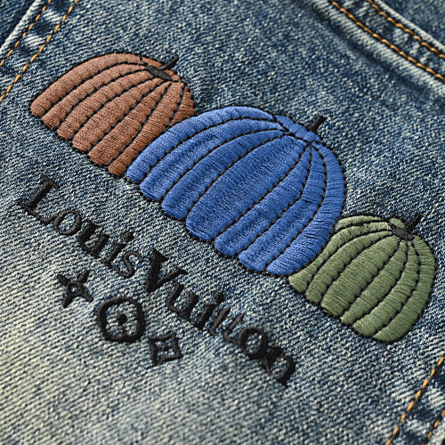 Louis Vuitton Monogram Relaxed-Fit Denim Jeans