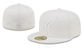 New York Yankees 59FIFTY Fitted Hat with World Series Patch – Cream and Navy