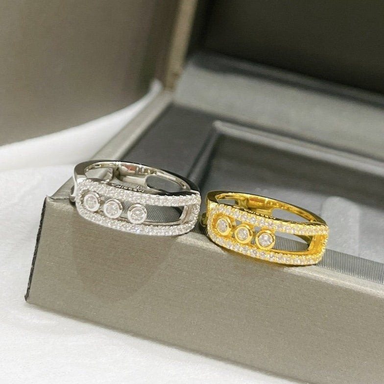 Messika Move Classic Paved Cubic Zirconia Ring