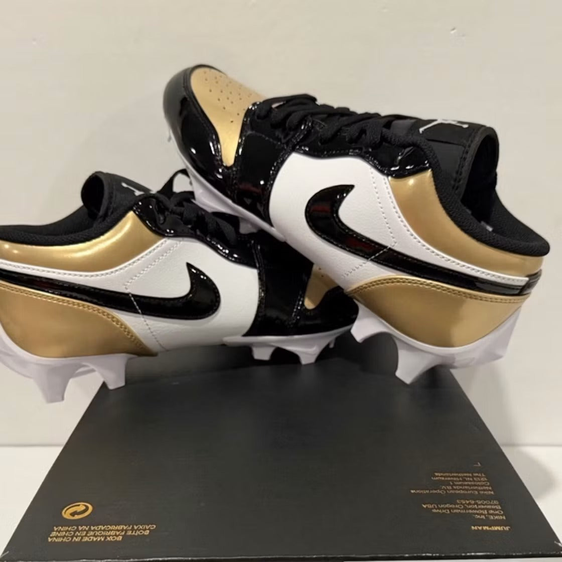 Air Jordan 1 Low TD Cleat Patent Gold Toe - US M 8.5 - New - Other - detail 1