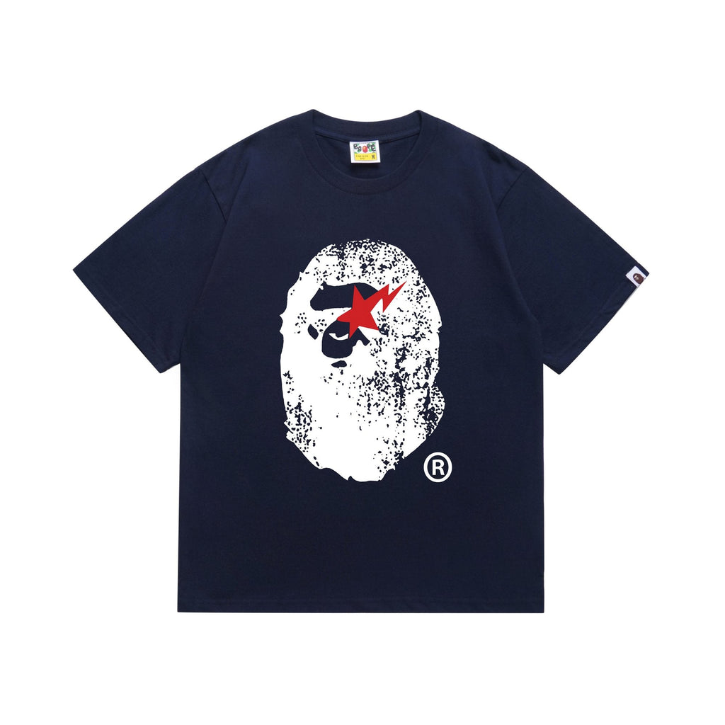 BAPE Ape Face Graphic Short-Sleeve T-Shirt — hero