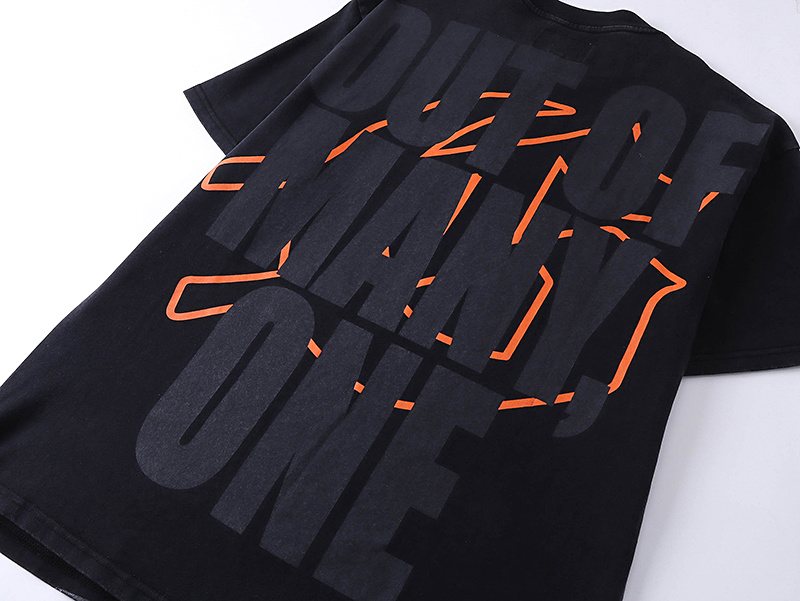 Godspeed Astronaut Car Graphic T-Shirt — detail