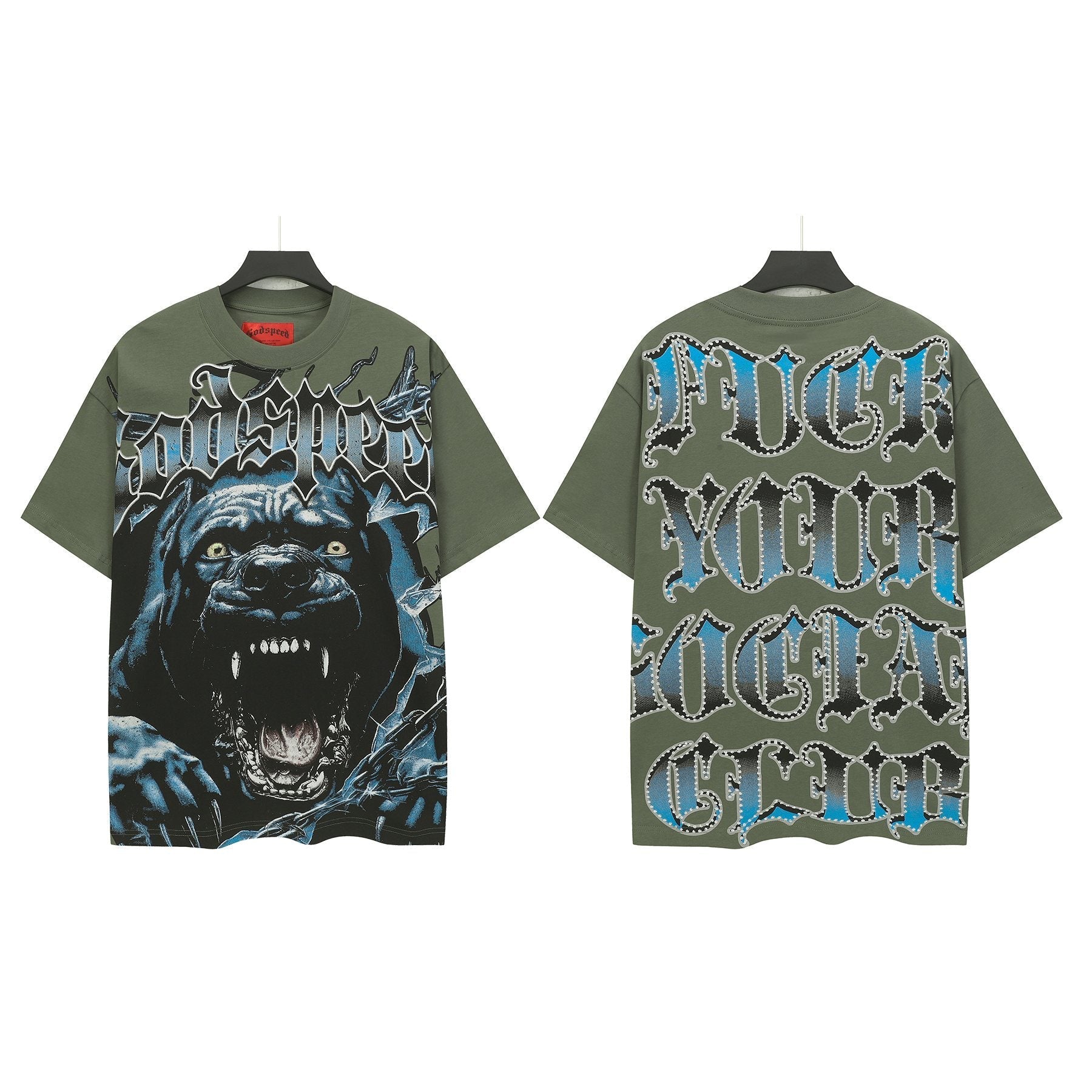 Godspeed Panther & Puck Your Society Graphic T-Shirt — hero