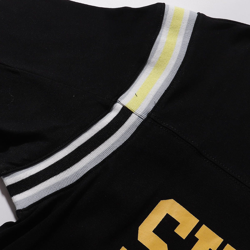 Supreme Split Football Graphic Short-Sleeve T-Shirt — detail