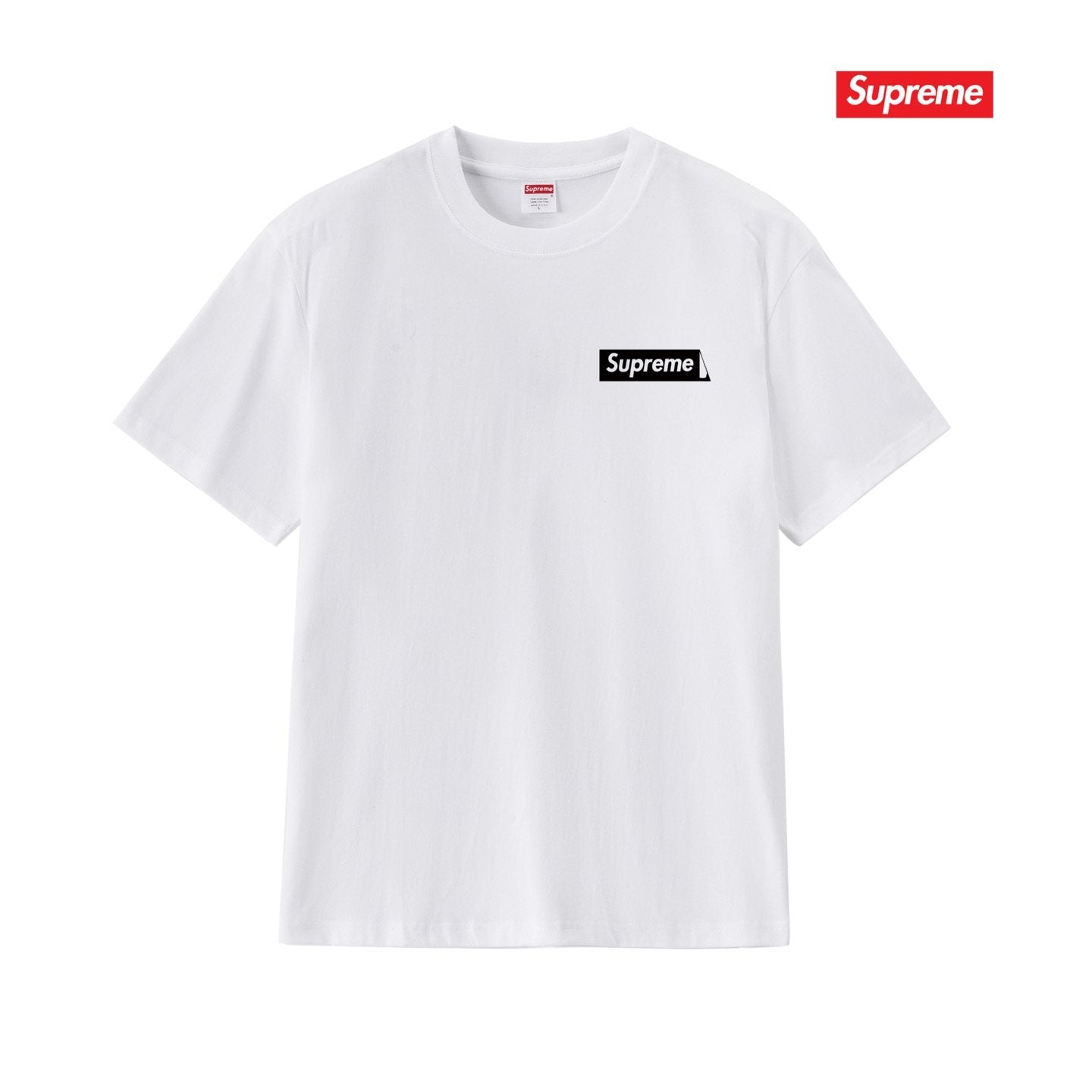 Supreme Multi-Logo Back Graphic T-Shirt — front