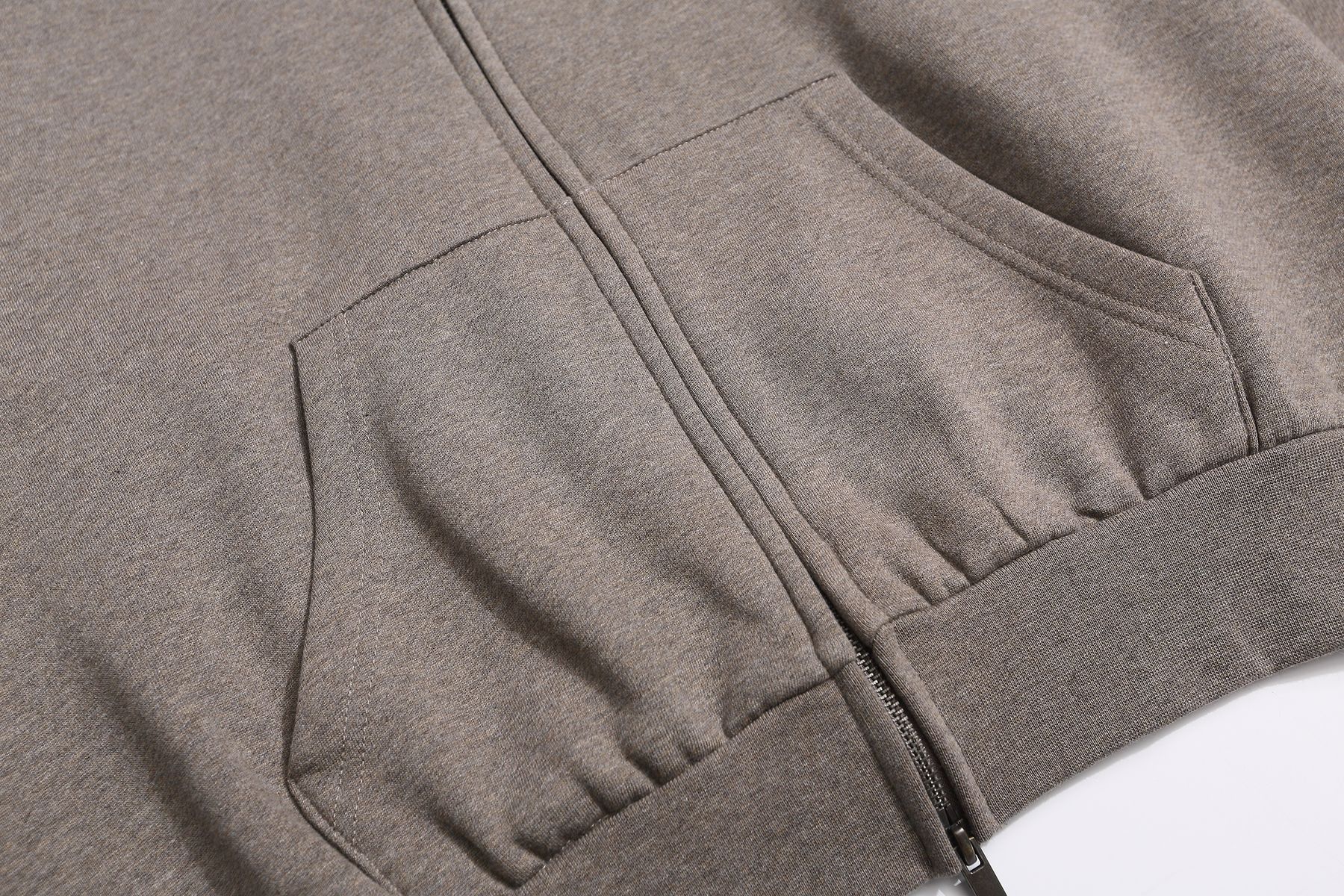 Fear of God Essentials Full-Zip Graphic Hoodie — detail