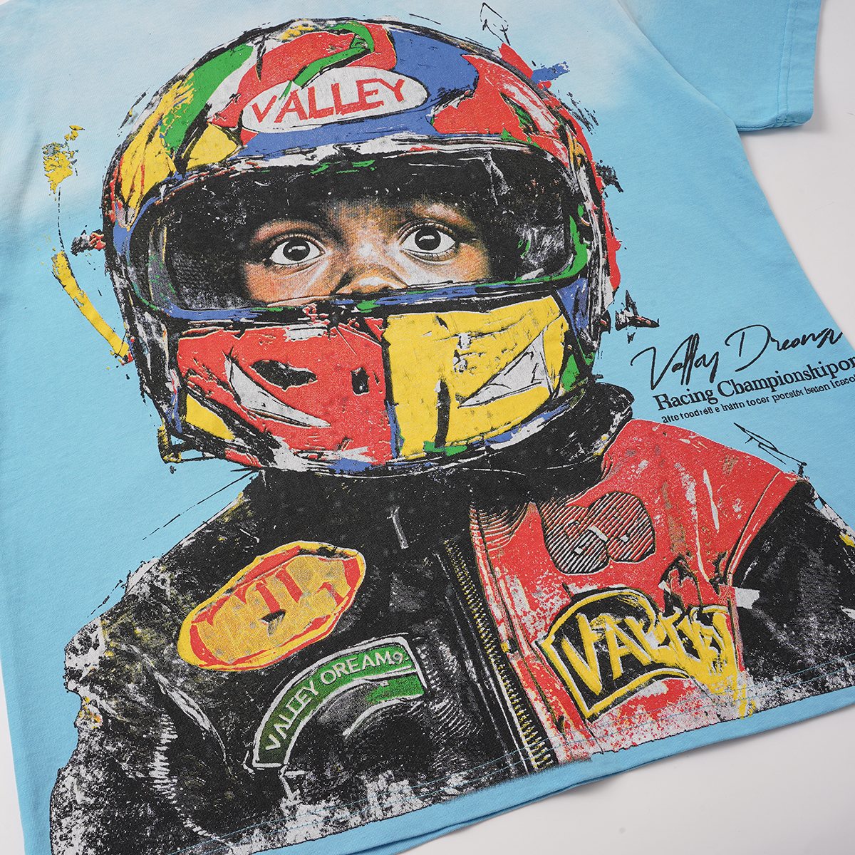 VALLEY Racing Championship Graphic T-Shirt — detail