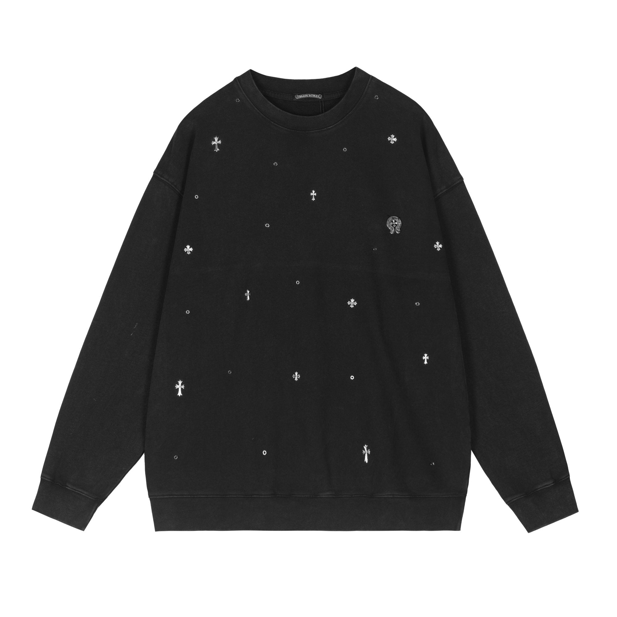 Chrome Hearts Metal Cross Crewneck Sweatshirt — hero