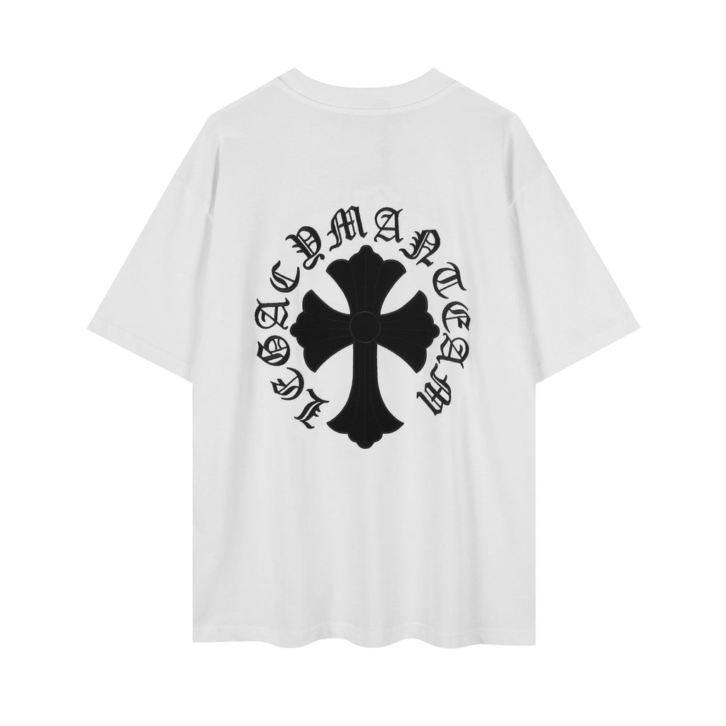 Chrome Hearts Ring Cross Graphic T-Shirt — back
