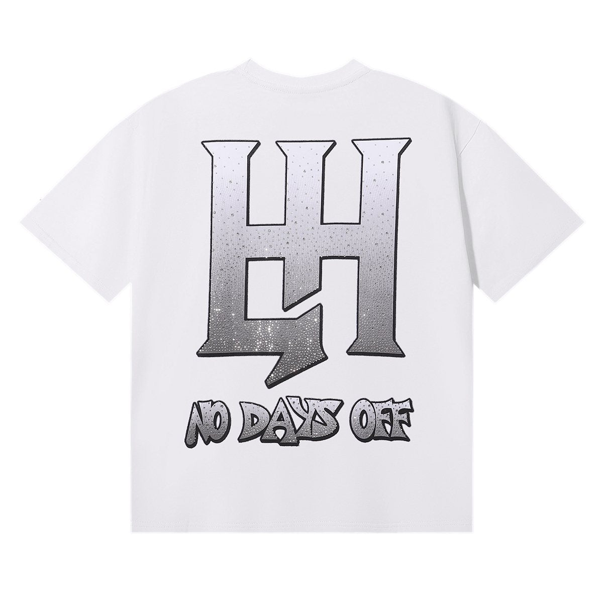 Life Hustlere Pary Praying Angel Graphic T-Shirt — back
