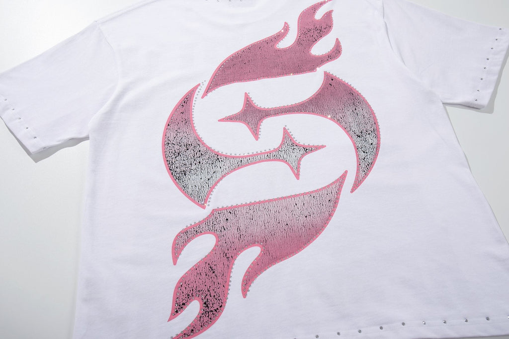 SUPPLY TEE Rebellion Astronaut Graphic T-Shirt — detail